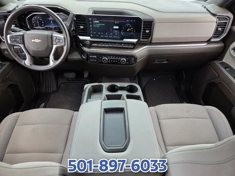 Used 2023 GRAY CHEVROLET 4WD CREW CAB 147" LT W/1LT image 12