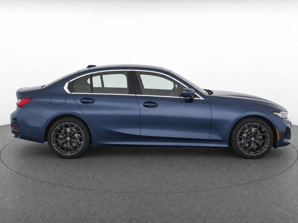 Certified Used 2025 Arctic Race Blue metallic BMW 330i image 2