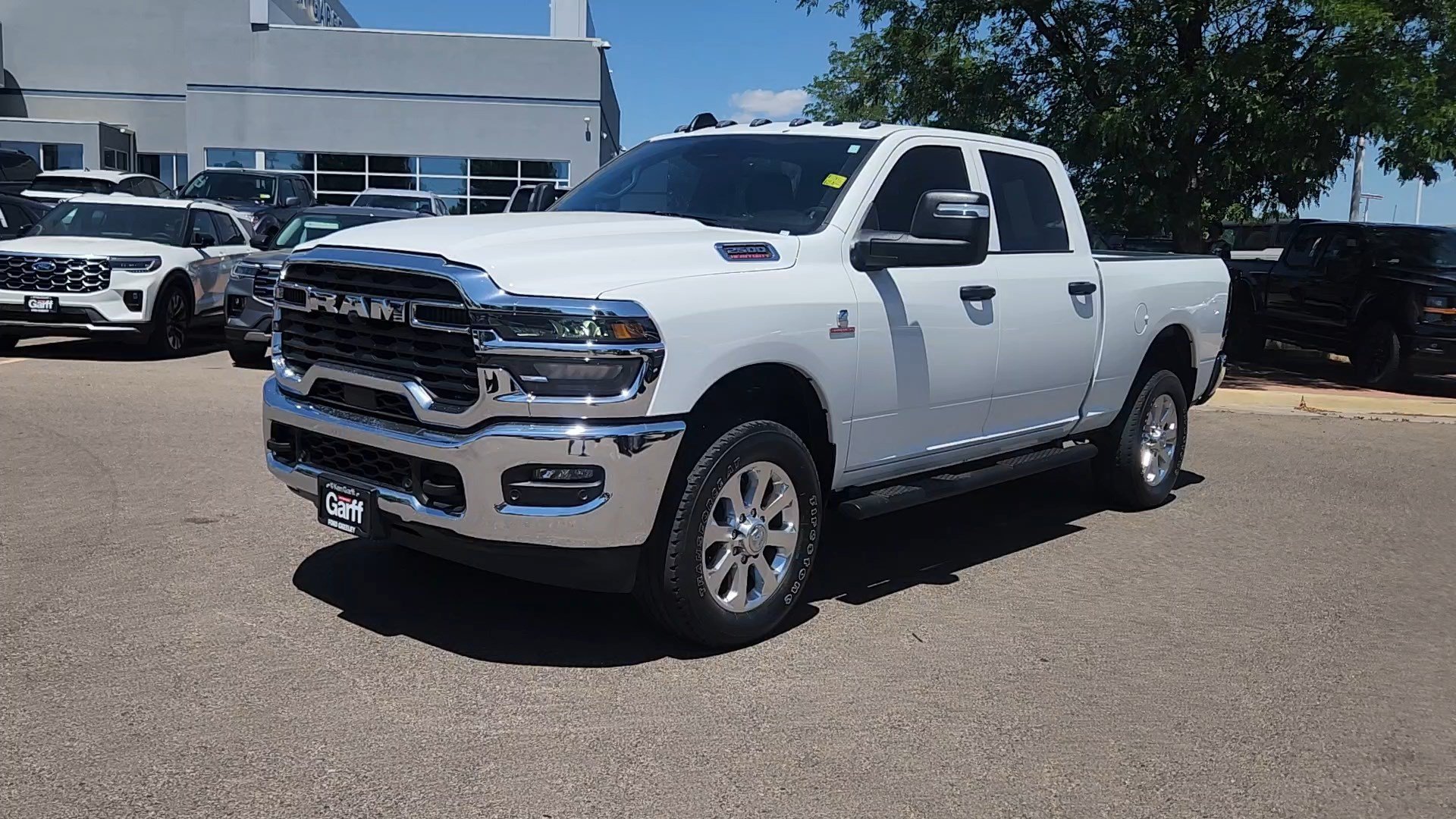 Used 2025 Bright White Clearcoat Ram Tradesman image 3