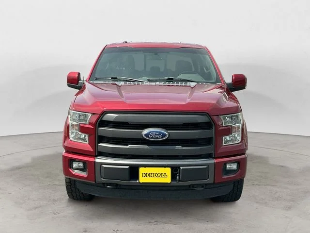 Used 2015 Ruby Red Metallic Tinted Clearcoat Ford Lariat image 2