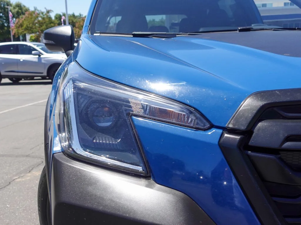Used 2022 Geyser Blue Subaru Wilderness image 3