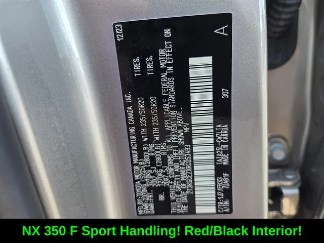 Used 2024 Silver Lexus 350 F SPORT Handling image 19