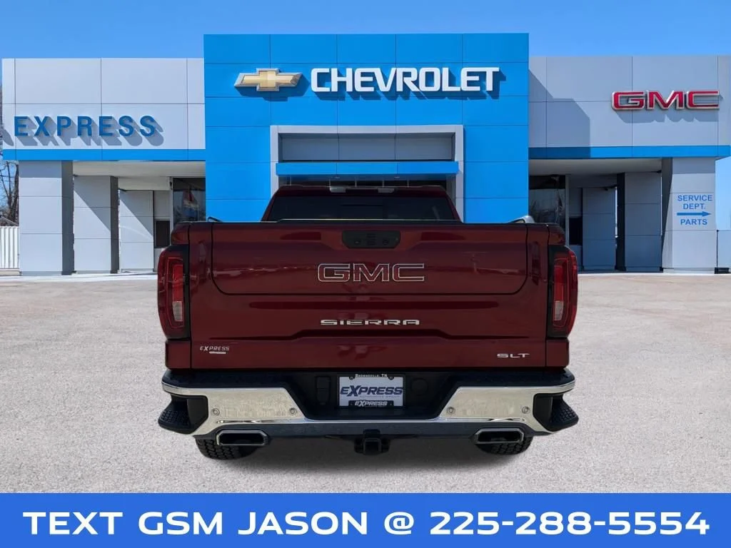 Used 2023 Volcanic Red Tintcoat GMC SLT image 4