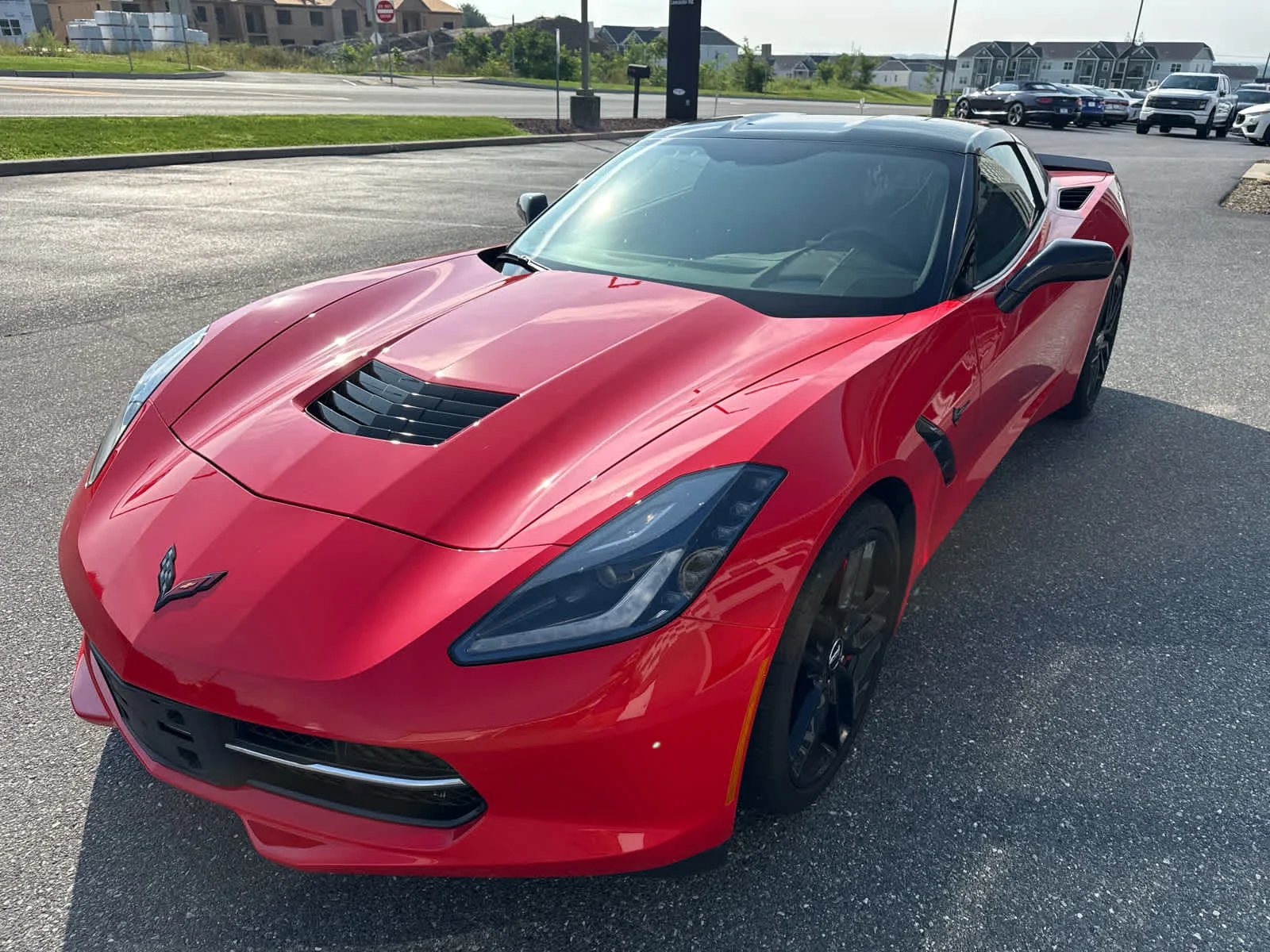 Used 2015 Torch Red Chevrolet Z51 3LT image 15