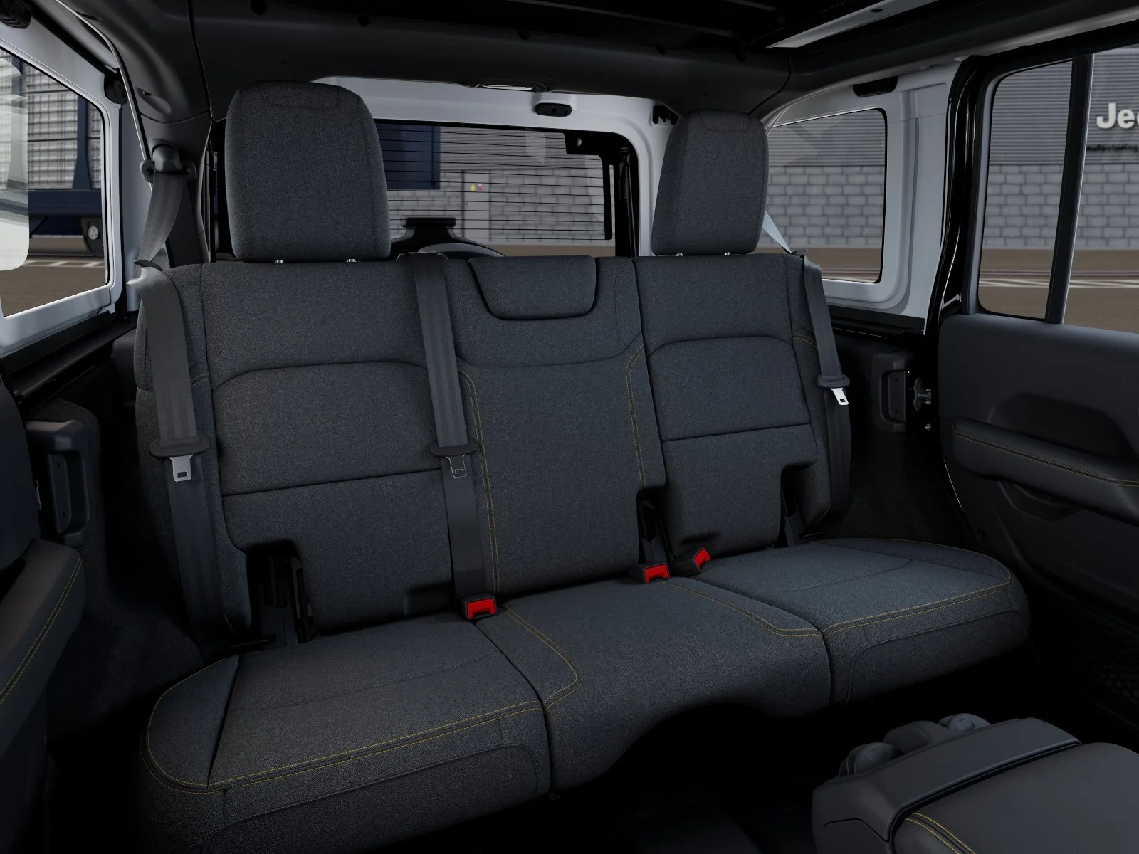New 2027 Black Clear-Coat Paint Jeep Sahara image 15