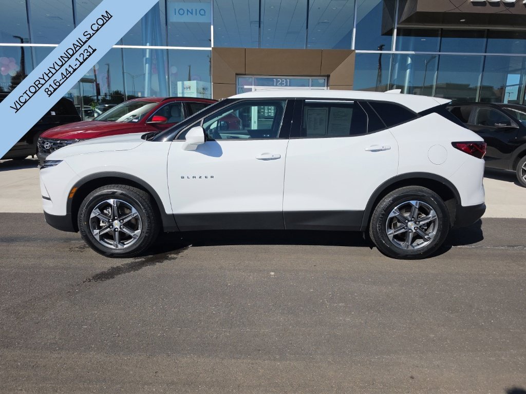 Used 2025 Chevrolet Blazer 2LT with VIN 3GNKBCR49SS167700 for sale in Kansas City
