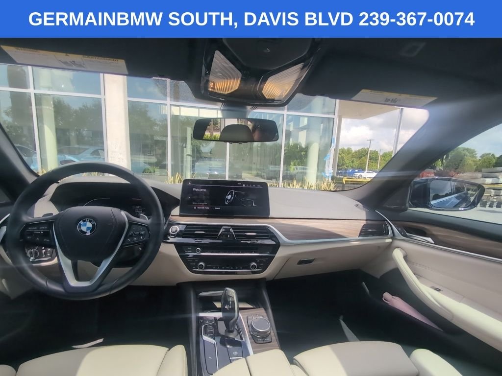 Used 2023 Blue Metallic BMW 530i image 20