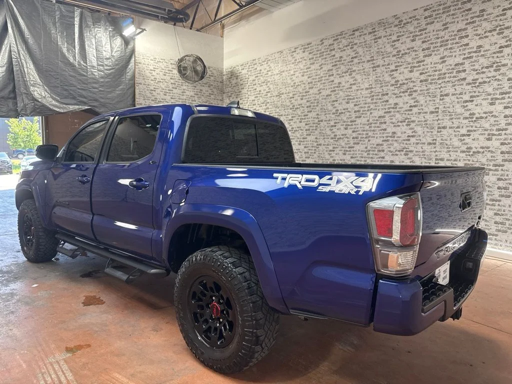 Used 2022 Blue Crush Metallic Toyota TRD Sport image 5