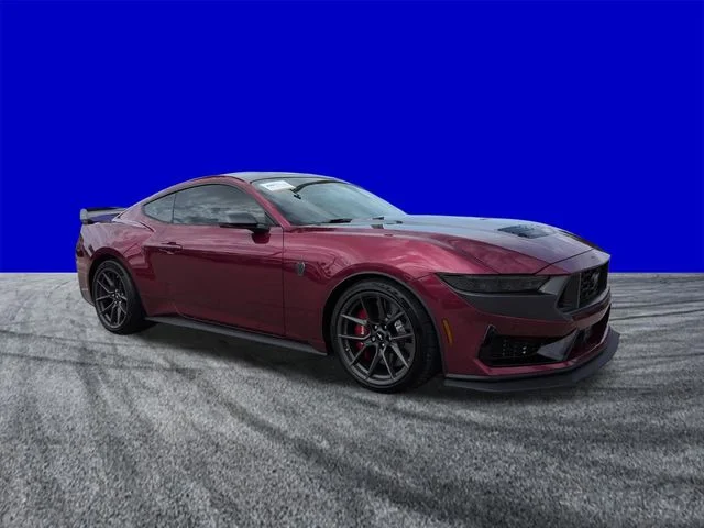 Certified Used 2025 Magenta Ford Dark Horse image 2