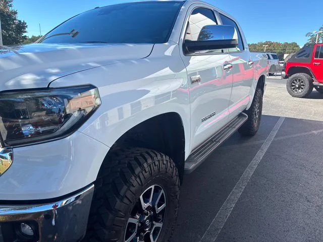 Used 2019 White Toyota Limited image 2