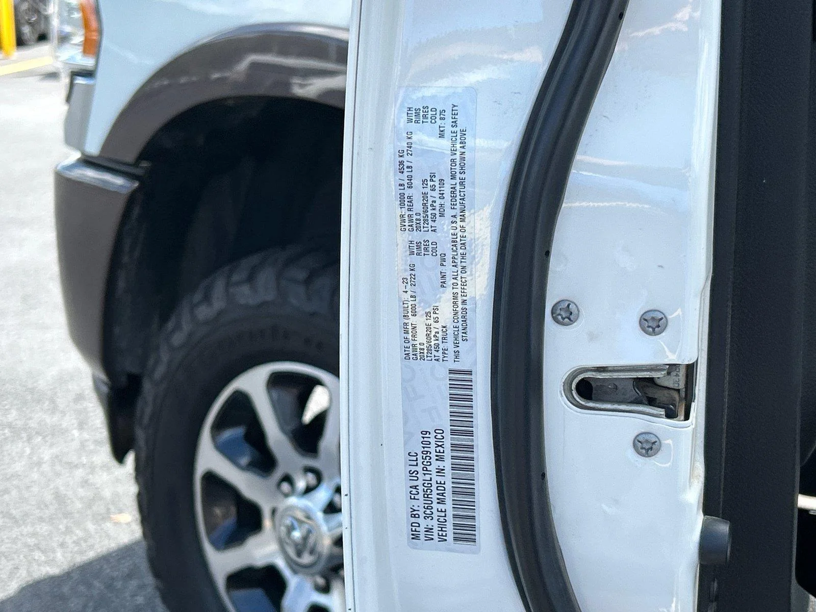 Used 2023 Pearl White Ram Longhorn image 14