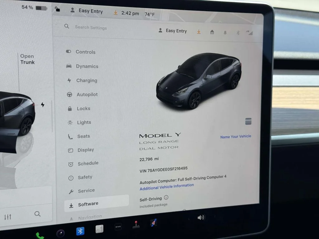 Used 2025 Stealth Gray Tesla Long Range image 24