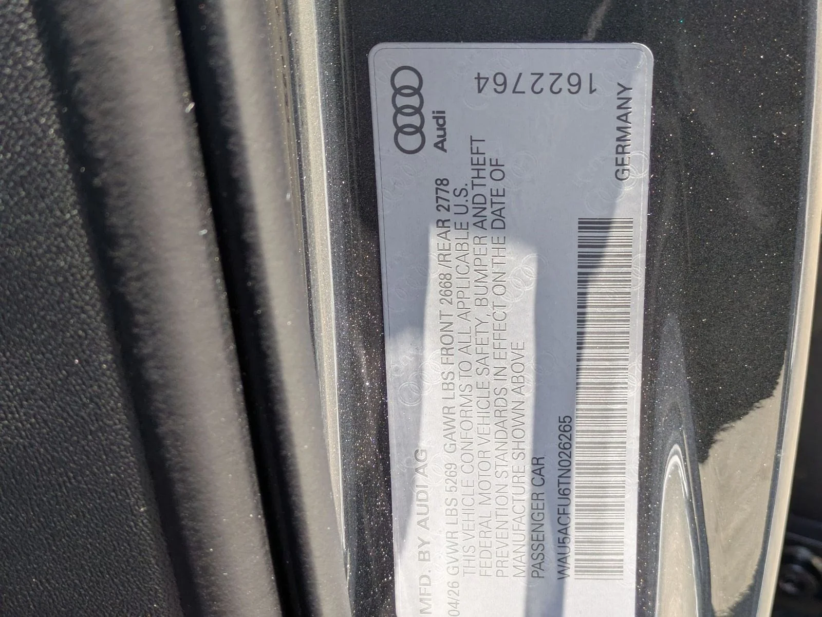 New 2026 Gray Audi  image 17