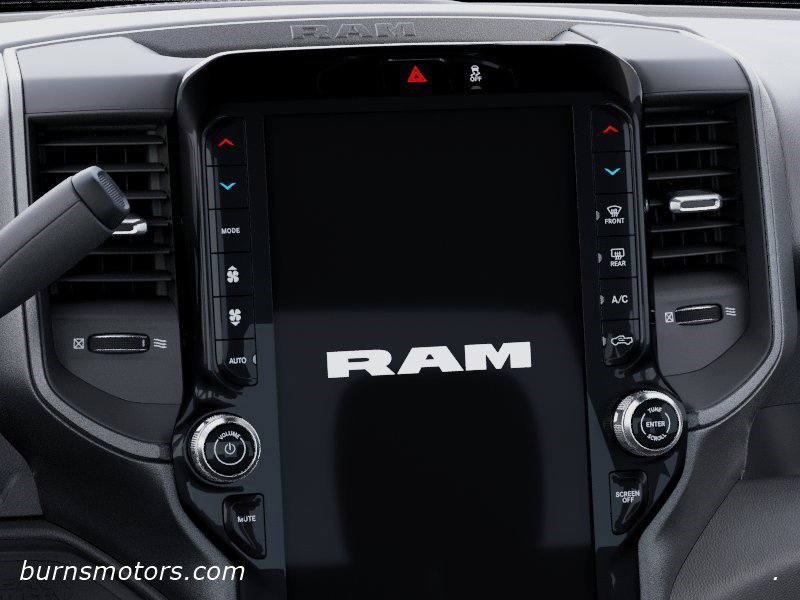 New 2026 Diamond Black Crystal Pearl-Coat Exterior Paint RAM Tradesman image 18