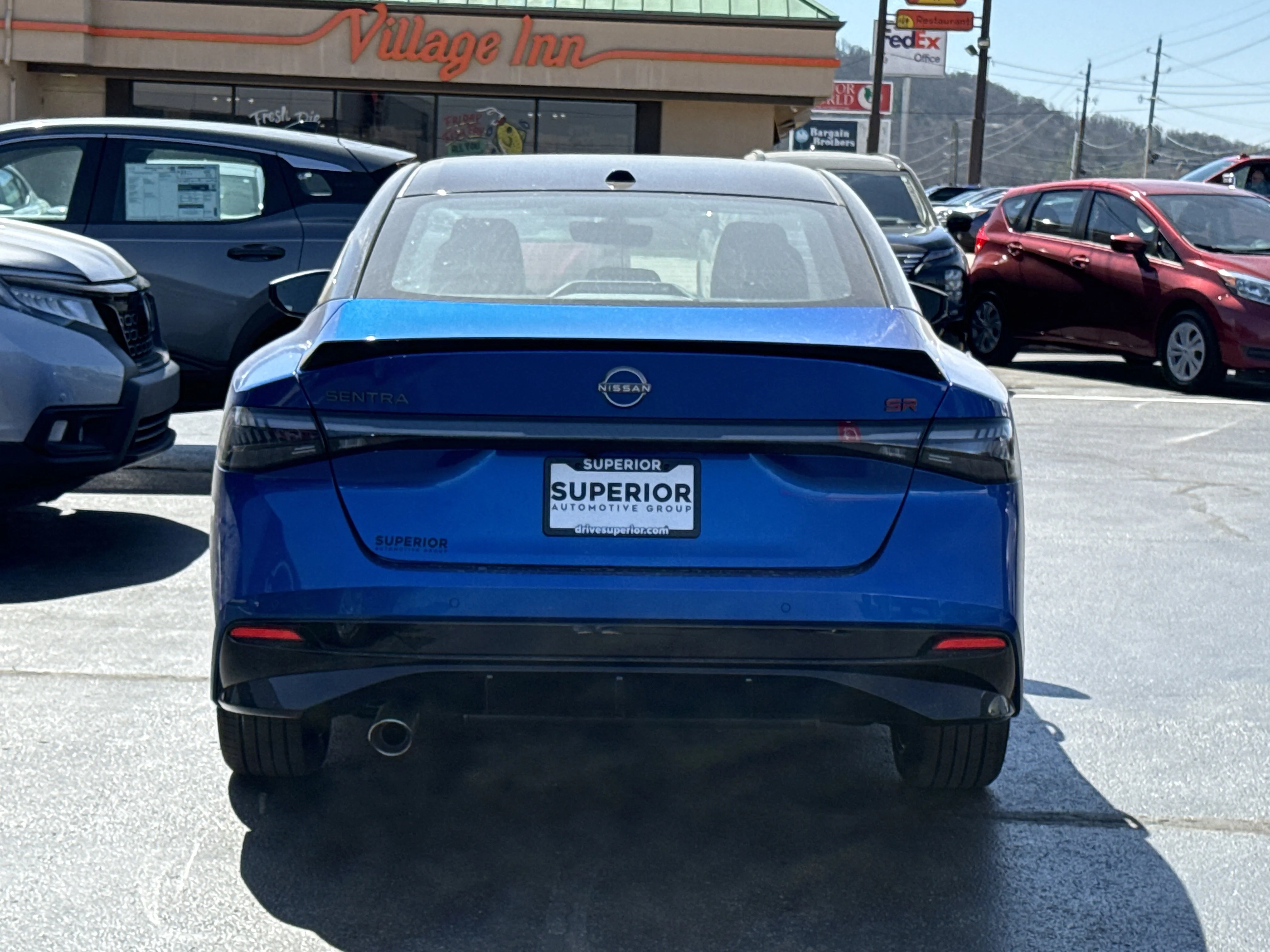 New 2026 Bluestone Pearl/Super Black Nissan SR image 3
