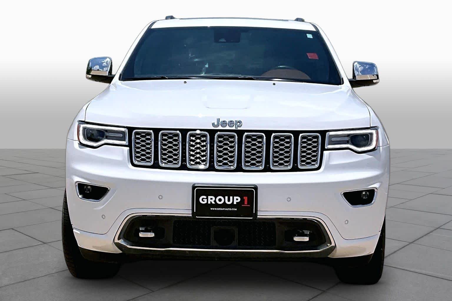 Used 2020 Bright White Clearcoat Jeep Overland image 4