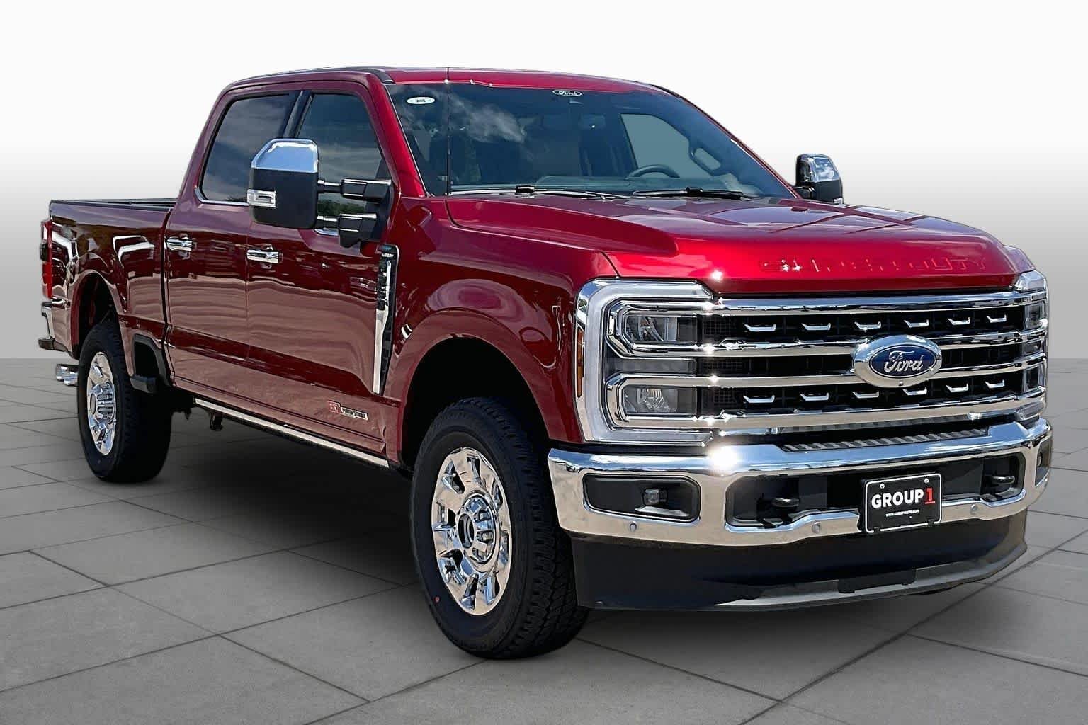 New 2026 Ruby Red Metallic Tinted Clearcoat Ford F-250® Lariat® image 2