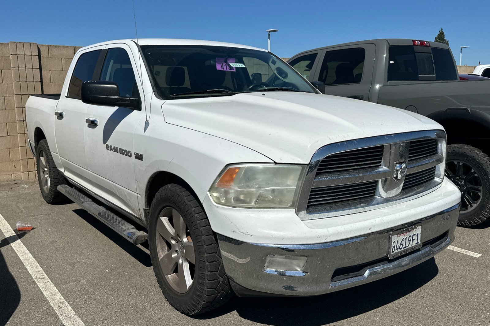 Used 2012 RAM Ram 1500 Pickup SLT with VIN 1C6RD6LT8CS276981 for sale in Modesto, CA