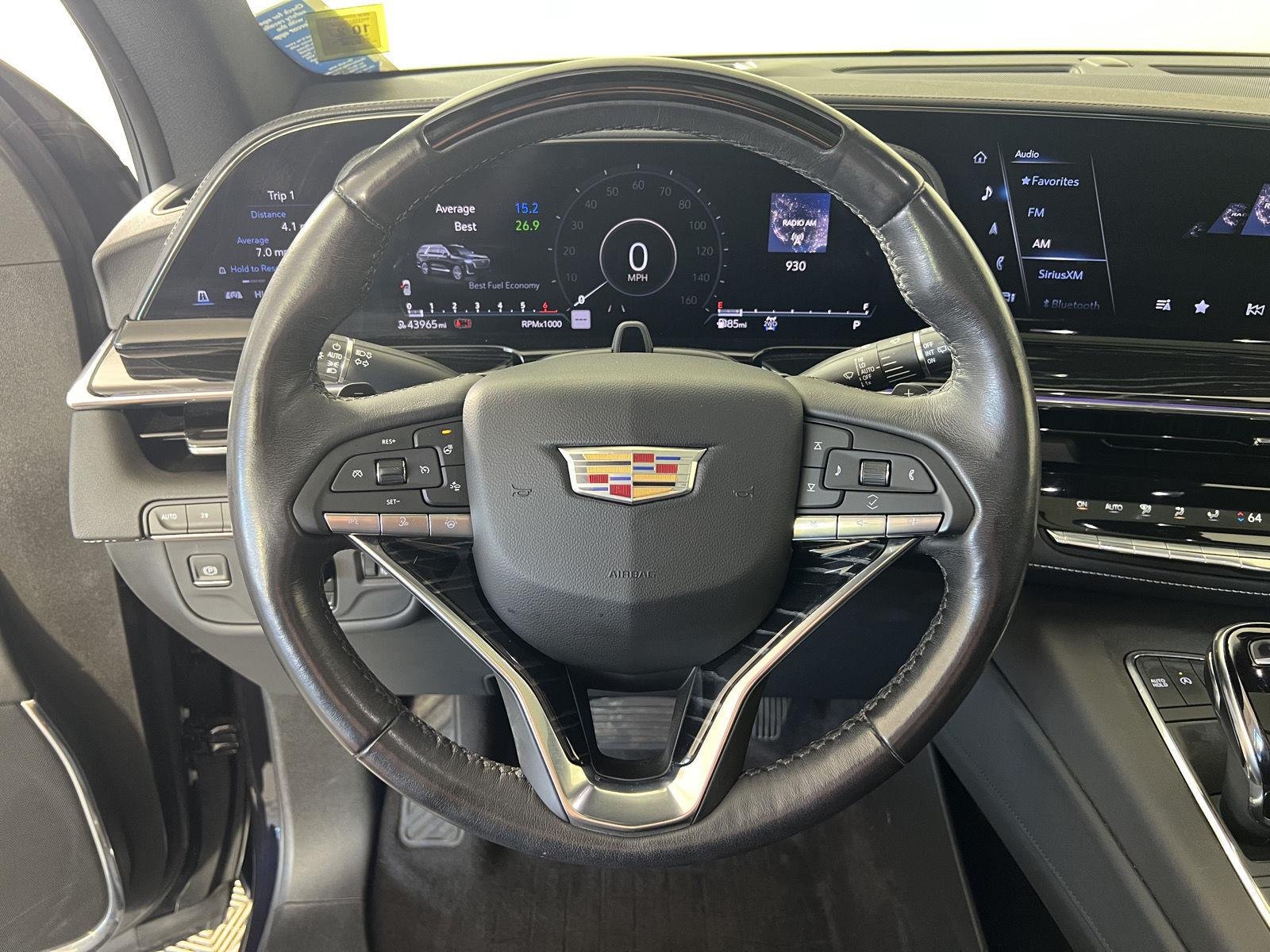 Used 2023 Dark Moon Blue Metallic Cadillac 4WD Sport image 12