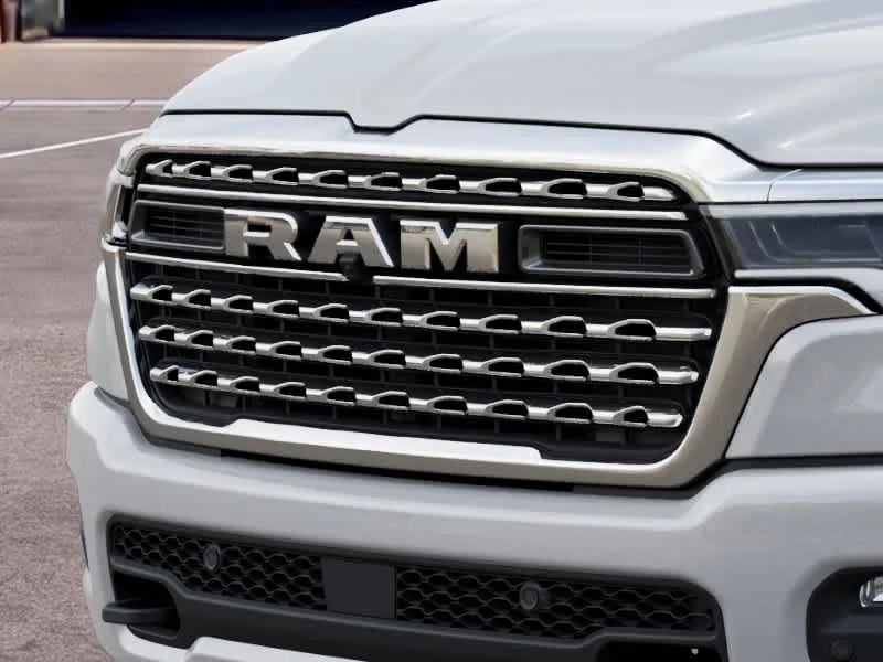 New 2026 Ivory White Tri-Coat Pearlcoat Ram Limited image 11