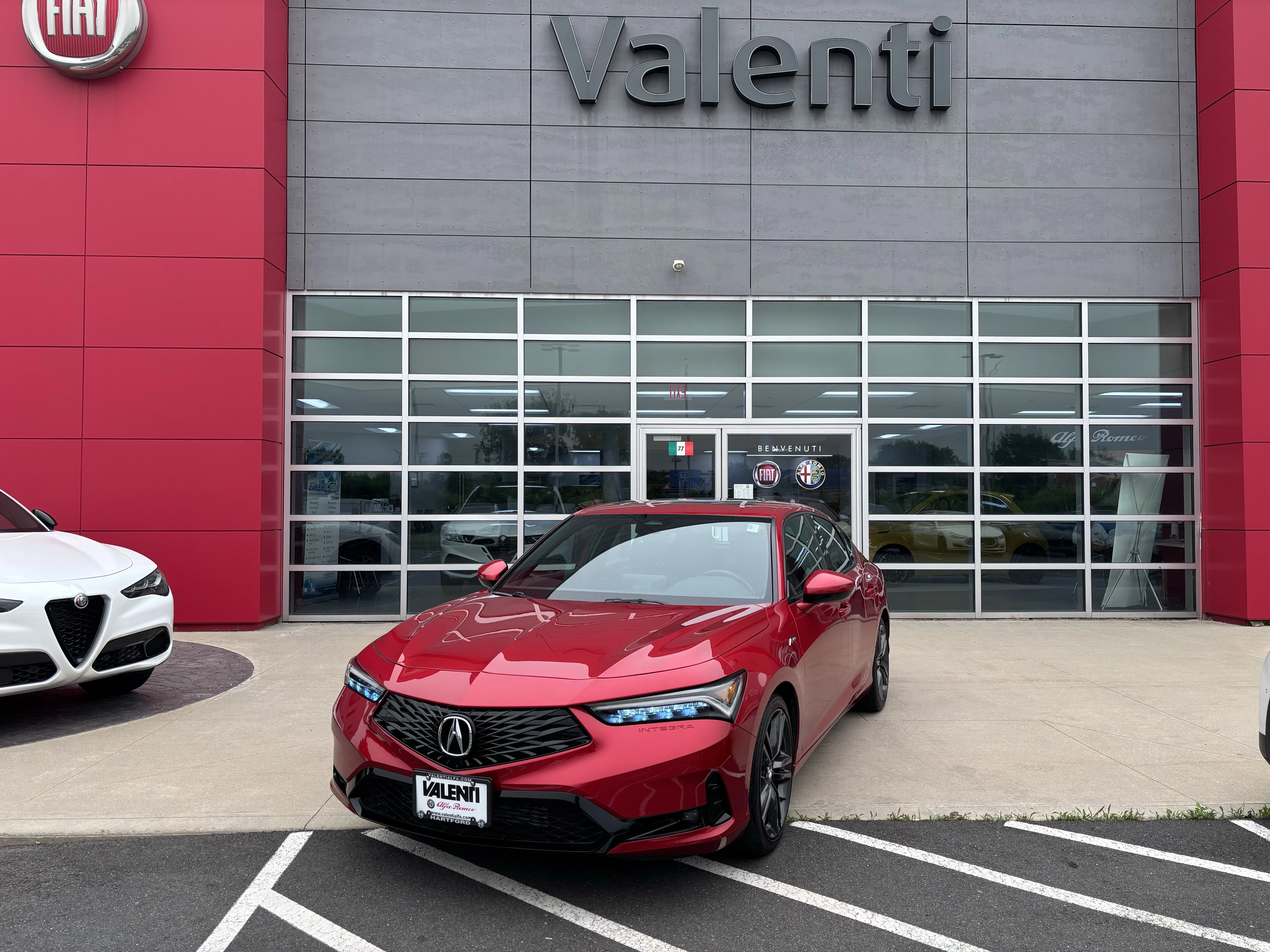 Used 2025 Performance Red Pearl Acura A-Spec Package image 1