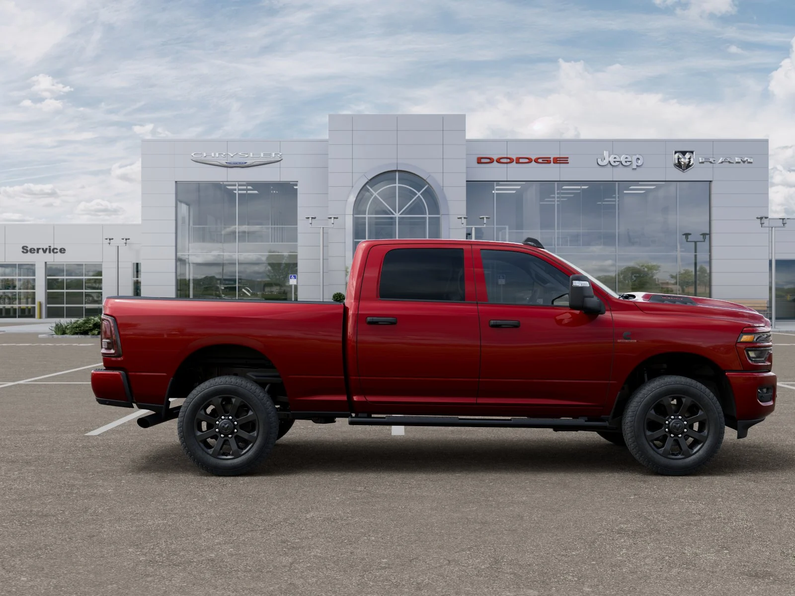 New 2026 Molten Red Pearlcoat RAM  image 47