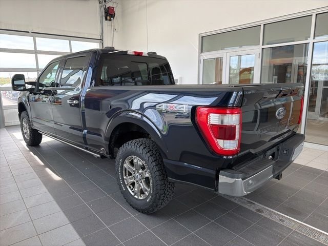Used 2021 Antimatter Blue Metallic Ford Lariat image 4