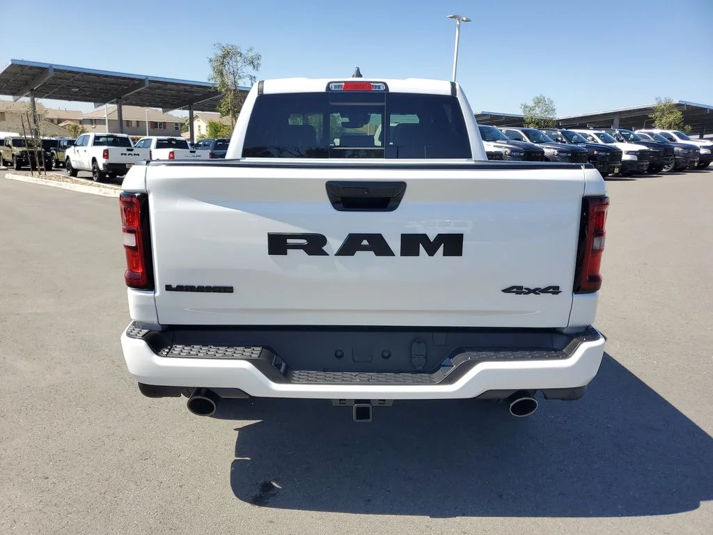 New 2026 Ivory White Tri-Coat Pearl-Coat Exterior Paint RAM Laramie image 4