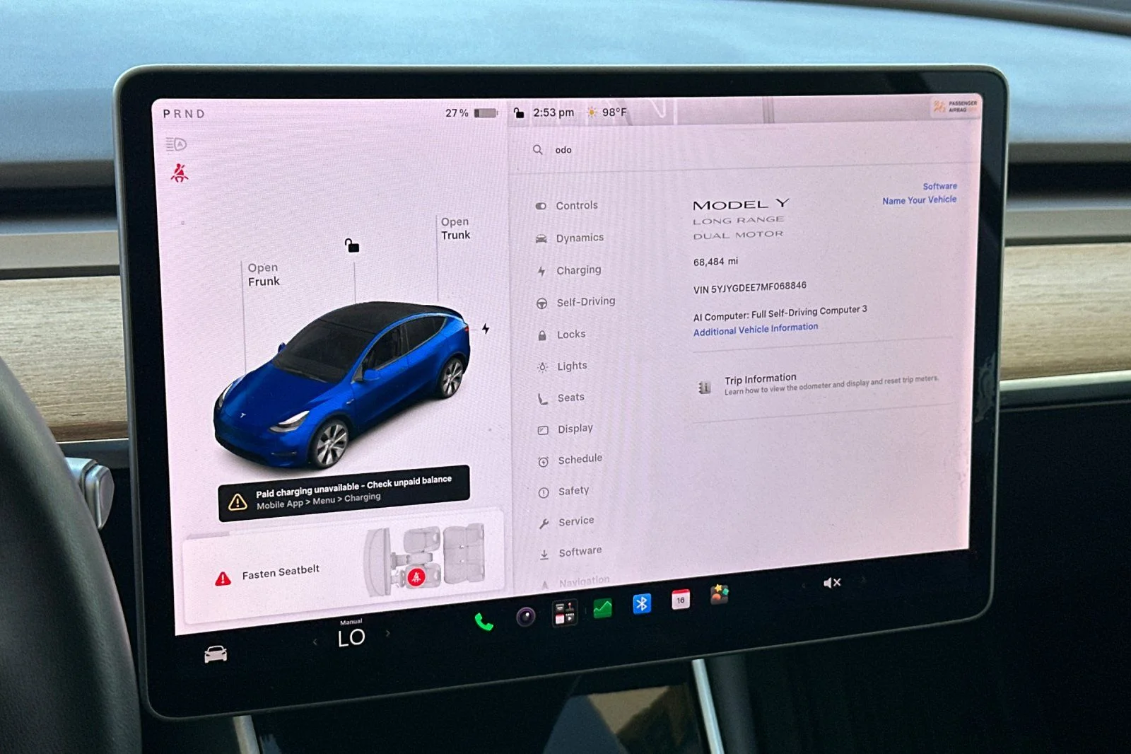 Used 2021 Blue Tesla Long Range image 24