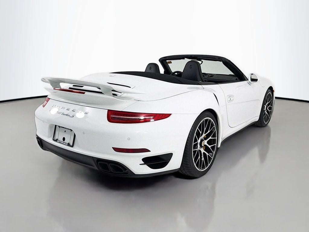 Used 2014 White Porsche Turbo Cabriolet image 10
