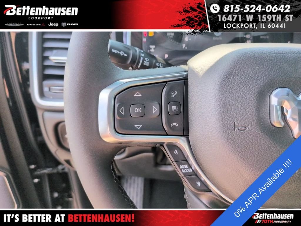 New 2027 Diamond Black Crystal Pearl-Coat Exterior Paint RAM Laramie image 19