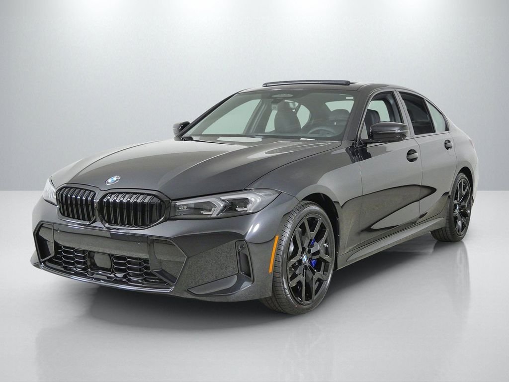 New 2026 Black Sapphire Metallic BMW 330i xDrive image 1