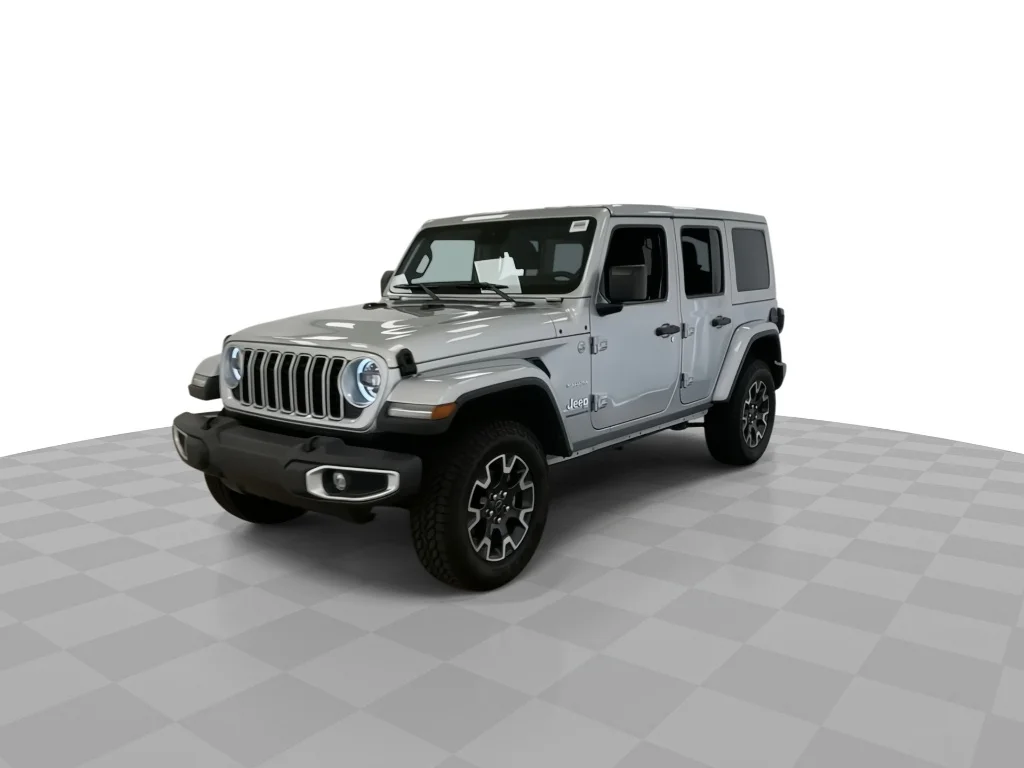 Used 2024 Silver Zynith Clear Coat Jeep Sahara image 5