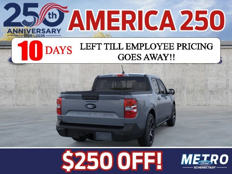 New 2026 Azure Gray Metallic Tri-Coat Ford Lariat image 8