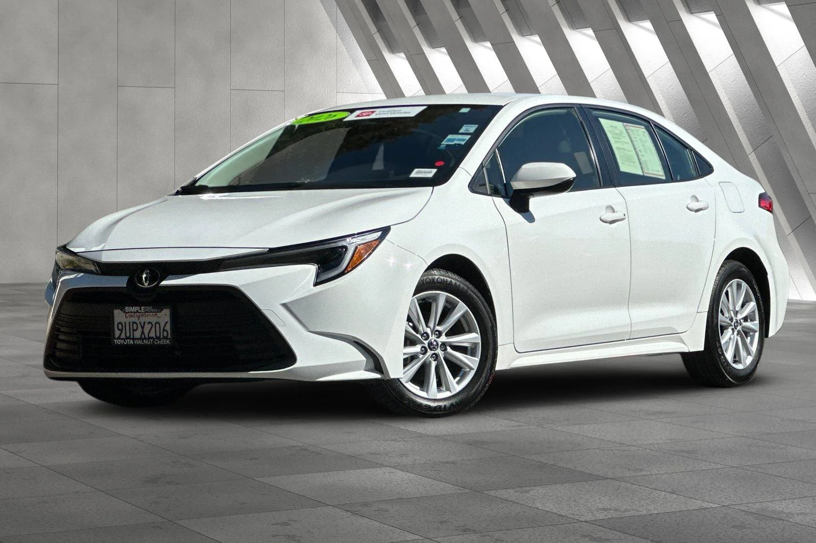 Certified Used 2026 White Toyota LE image 2