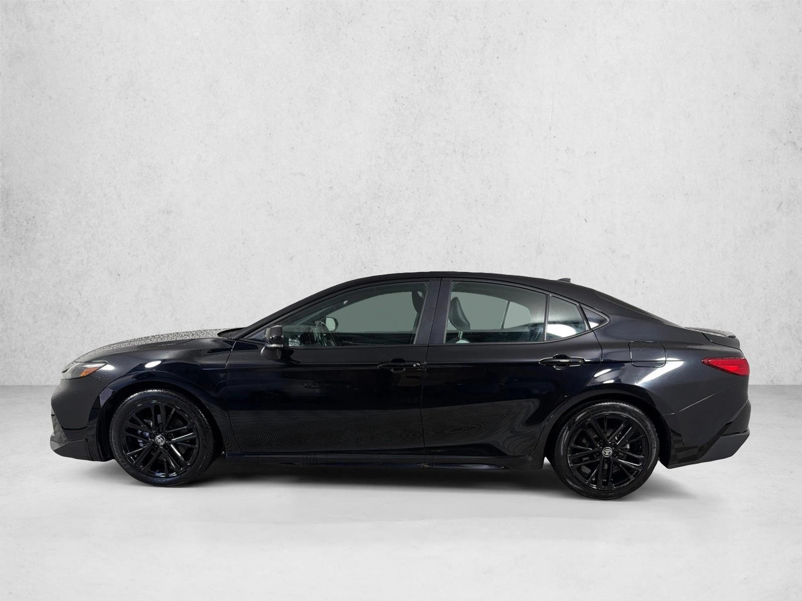 Used 2025 Midnight Black Metallic Toyota SE image 6