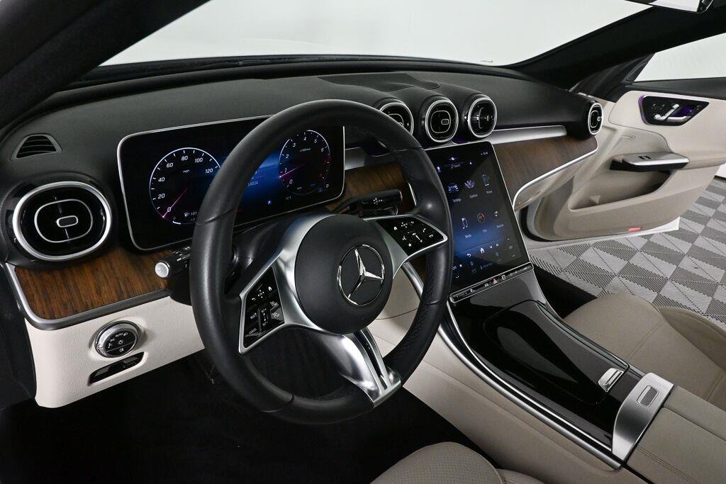 Certified Used 2024 Polar White Mercedes-Benz C 300 image 6