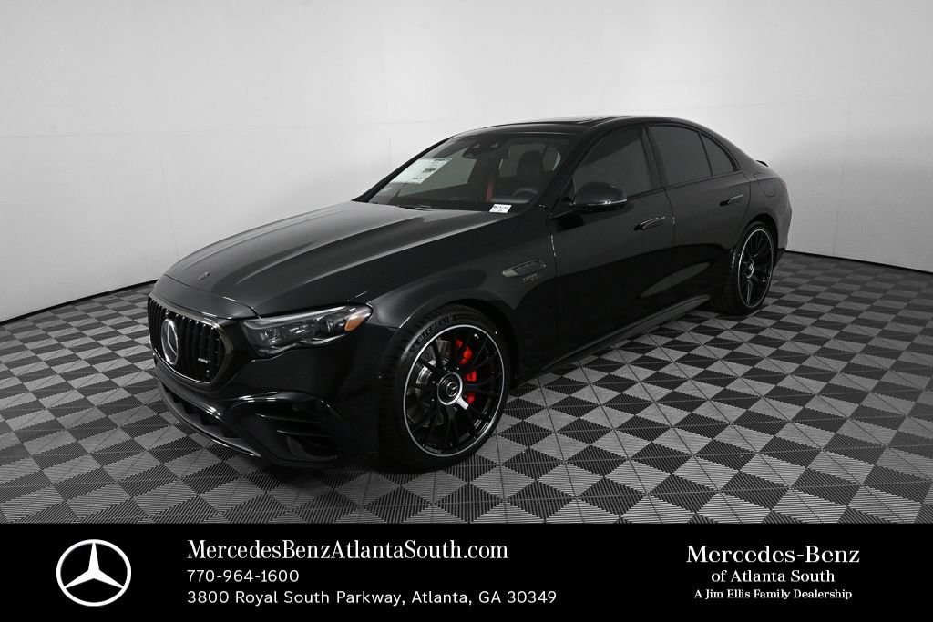 New 2026 Obsidian Black Metallic Mercedes-Benz AMG® E 53 E 4MATIC+ Sedan image 1