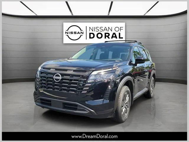 New 2026 Super Black Nissan SV image 1