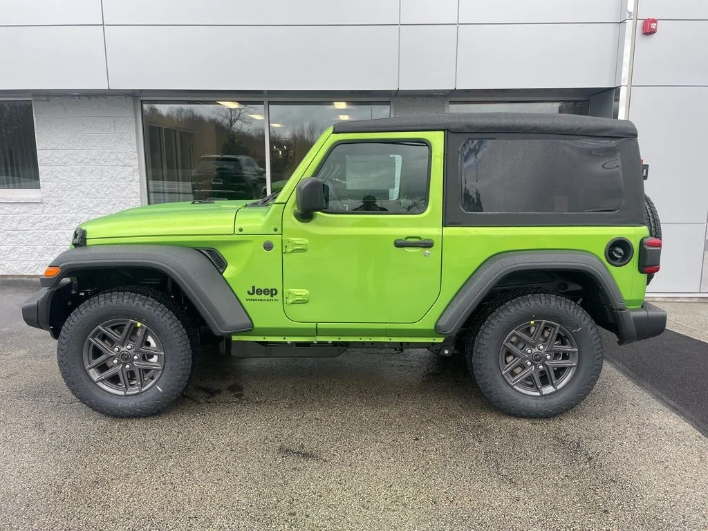 New 2026 Jeep Wrangler Sport S 2-door in Greensburg #J27259 New 2026 Jeep Wrangler Sport S 2-door in Greensburg #J27259