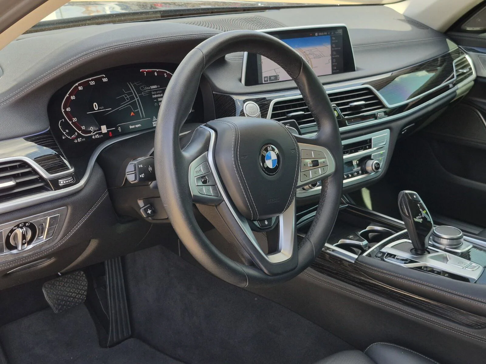 Used 2022 Black Sapphire Metallic BMW 740i image 12