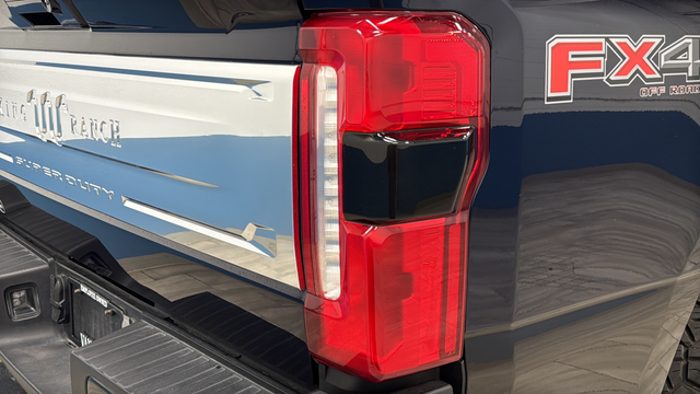 Used 2024 Antimatter Blue Metallic Ford King Ranch image 44