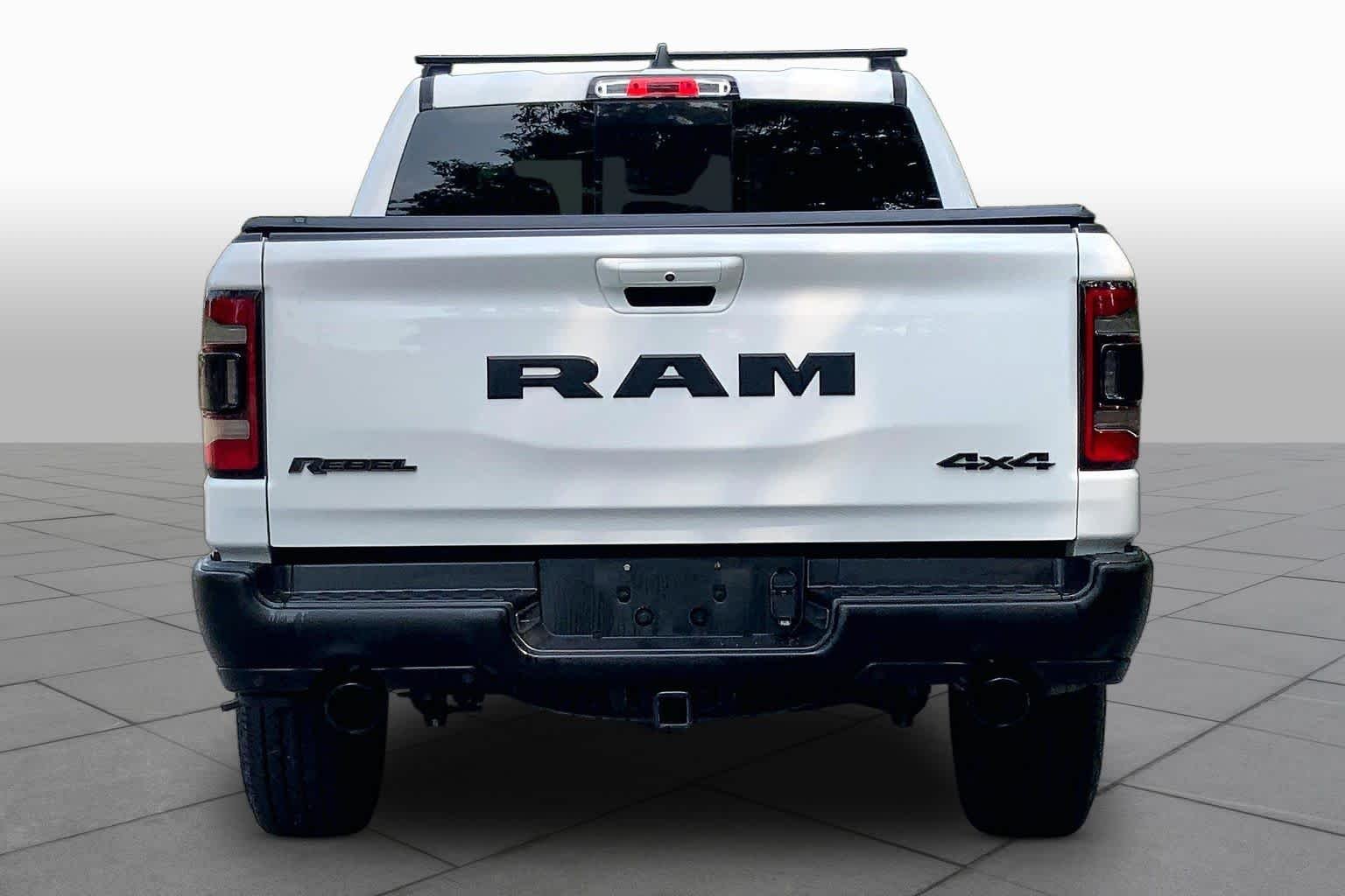 Used 2021 Bright White Clear Coat Ram Rebel image 4