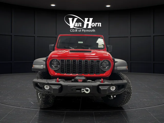 New 2026 Firecracker Red Clear-Coat Exterior Paint Jeep Rubicon image 8