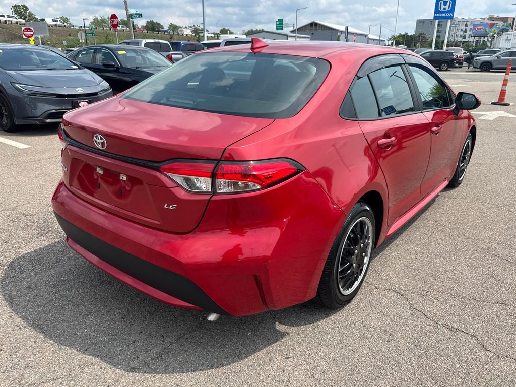 Used 2020 Red Toyota LE image 7