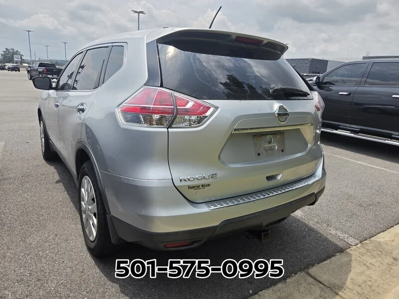 Used 2015 Brilliant Silver NISSAN S image 2