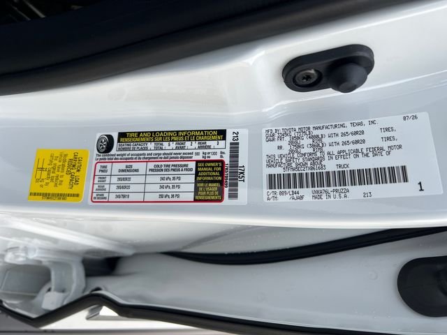 New 2026 Wind Chill Pearl <sup>1</sup> Toyota  1794 Edition image 25