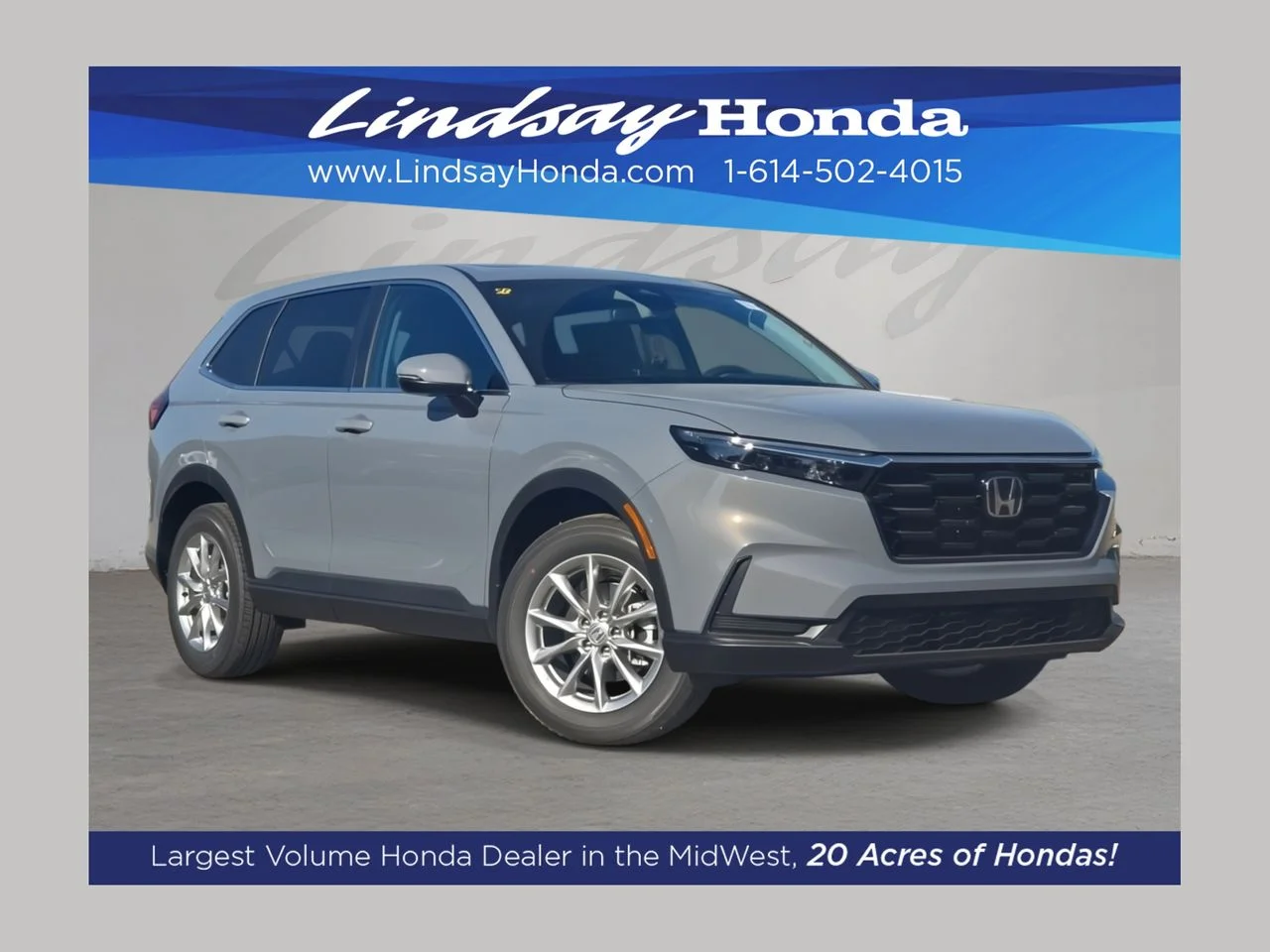 New 2026 Urban Gray Pearl Honda EX image 1
