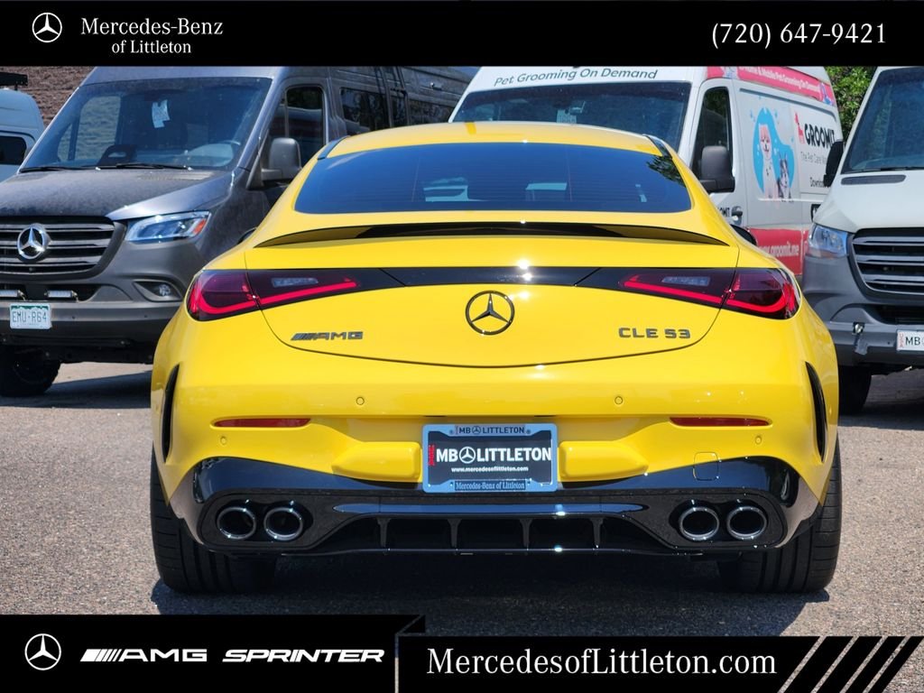 New 2026 Sun Yellow Mercedes-Benz CLE 53 AMG® image 6