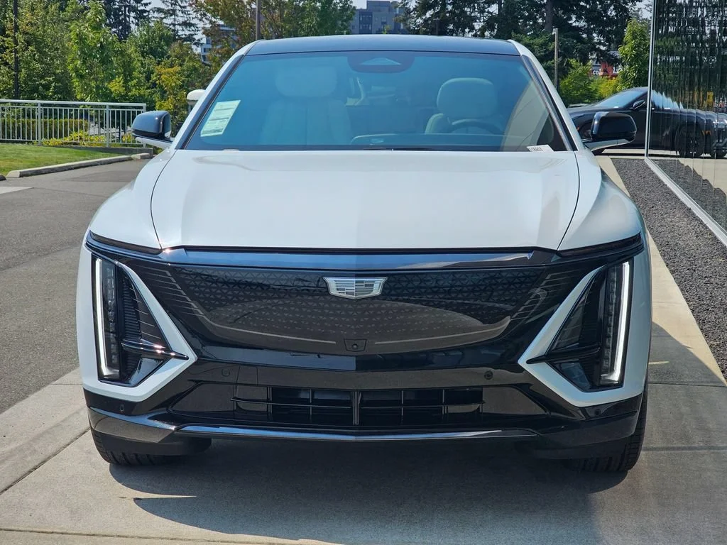 New 2026 Vibrant White Tricoat Cadillac Sport image 8